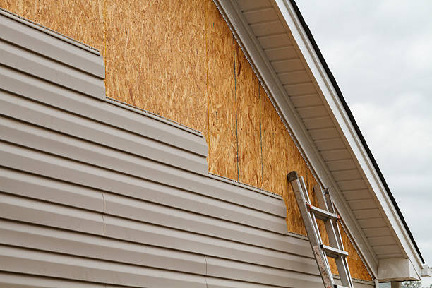 Professional Siding technician working in Seminole, FL
